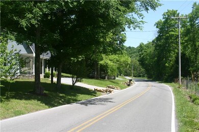 A view of the road to show the serenity of Leipers Fork!