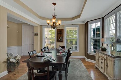 View of the dining room from the butler's pantry o