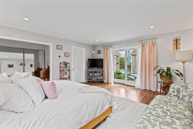 The primary bedroom