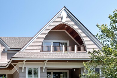 Large covered porch