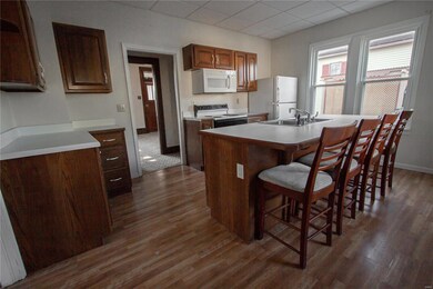 Kitchen with island