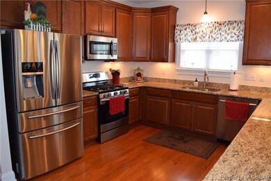 Beautiful, spacious kitchen with stainless steel a