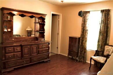 Master Bedroom has private bath and walk in closet