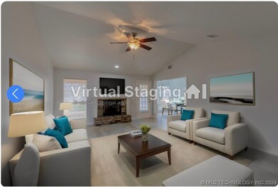 Virtually staged