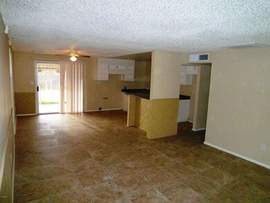 Living Room Dining Room and Kitchen
