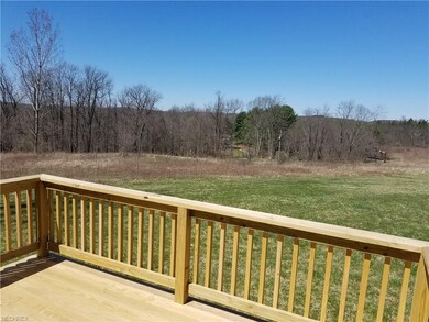 View of the countryside from the all new front dec