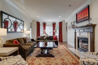 Formal Living Room with fireplace