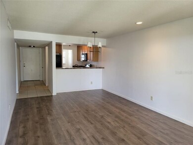 Dinning Room and Family Room looking at front door and kitchen.
