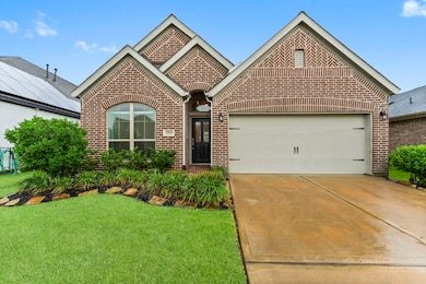 The attractive brick exterior is timeless and low