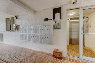 Secure building entrance.
