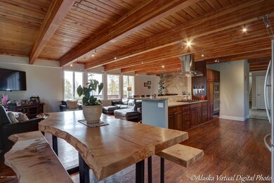 Beautiful open beams and T-n-G ceilings
