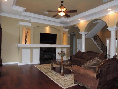 Beautiful fireplace