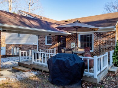 Back deck area