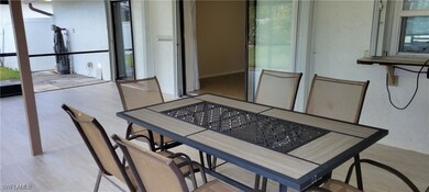 Newly tiled lanai - plenty of room for entertainin