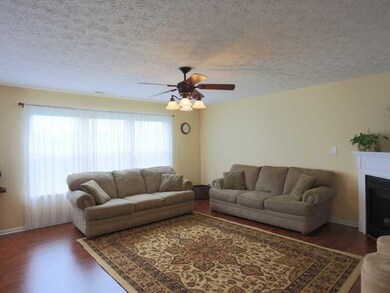 Family Room. Another view of the family room, highlighting the large windows.