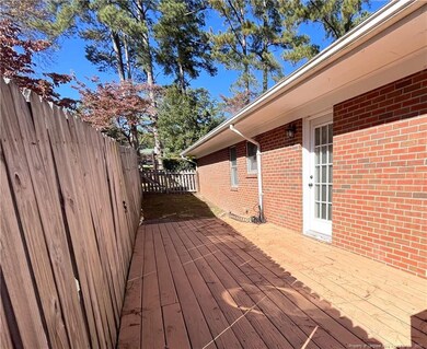 Deck on Rear of Home
