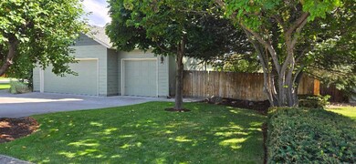 garage and side yard