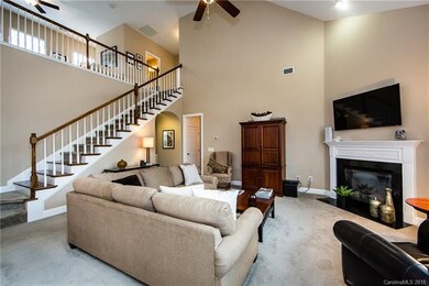 Two story Great Room and Gas Fireplace.