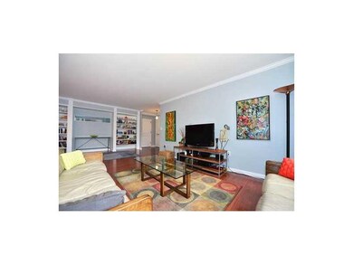 Living Room. Wood like floors throughout this two 