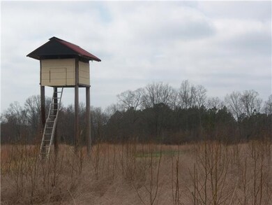 One of two deer stands