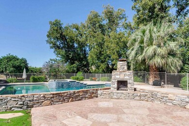 Pool Fireplace