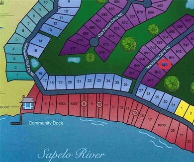 Plat Map with Lot Circled