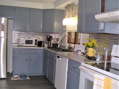 Eat in kitchen,newly remodeled.