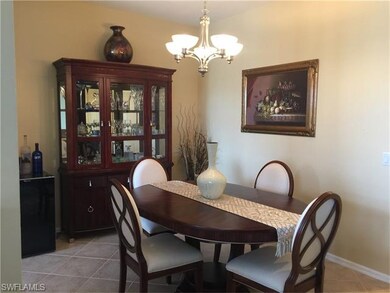Dining room can be formal or used more casually wi