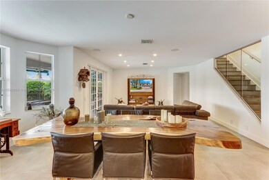 Open concept living area