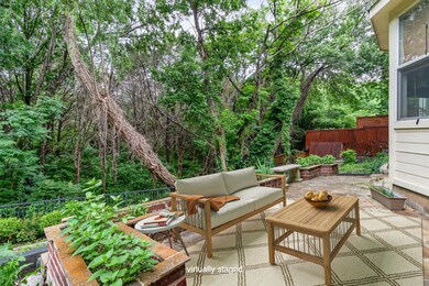 staged View of patio with an outdoor living space