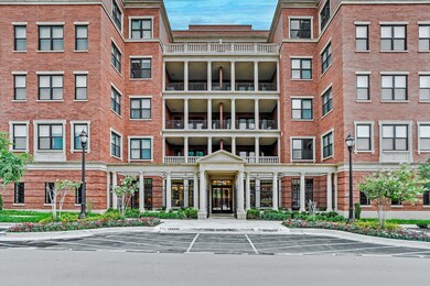 Front of the building from across the street.