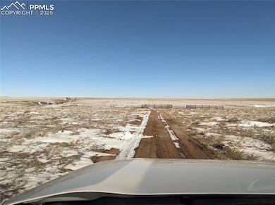 Fence marks the Southeast corner of property