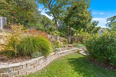 Lovely landscaping.