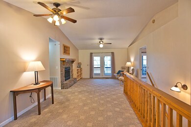 Open plan living area