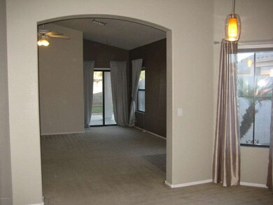 Looking into Fam Room from Dining Room