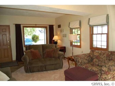 Family Room. The family room is located off the ki