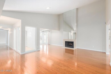 Hallway to Bedrooms off of Living Area