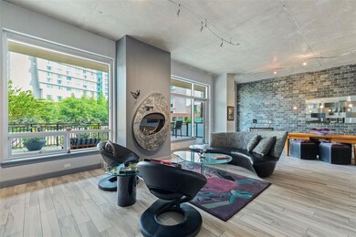 The open loft floor plan is perfect for entertaini