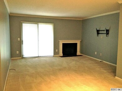 Living Room - Living room provides views of the ba