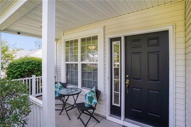 Covered Porch - Front Entrance