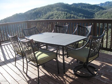 SW corner has large open deck