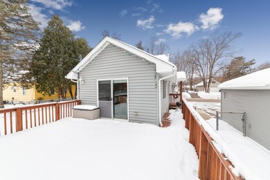 Dining room addition + deck