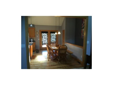 Eat-in Kitchen.  Stairs to basement on the other s