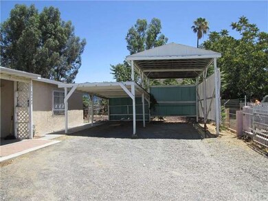 Covered carport and covered RV