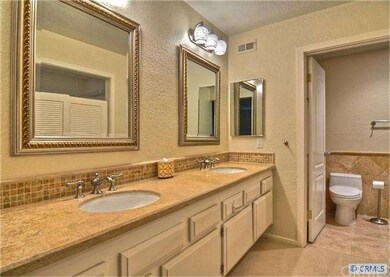 Completely remodeled bathroom with Travertine.