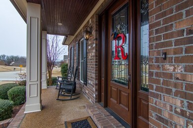 Roomy, West-facing porch