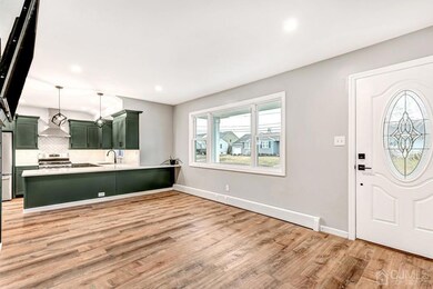 Living Room into Kitchen