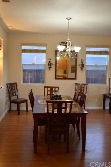 dining area, new laminate flooring 