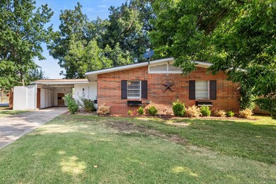 Great curb appeal with beautiful brick.