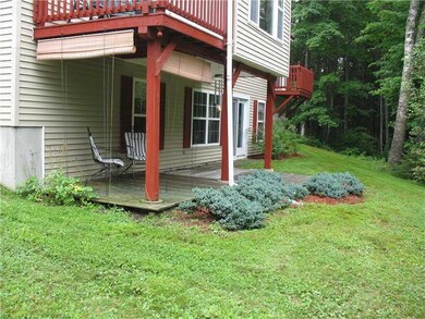 Exterior Back. Lower Deck